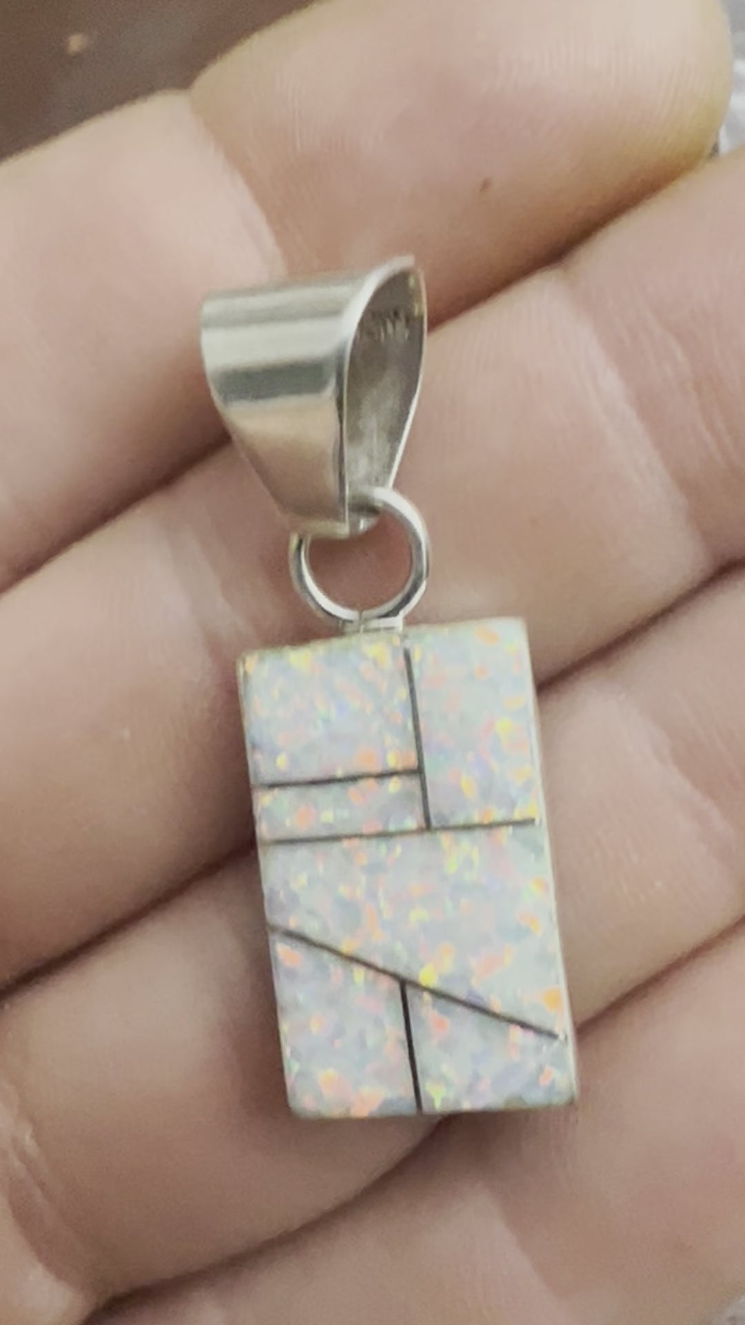 Opal clearance inlay pendants