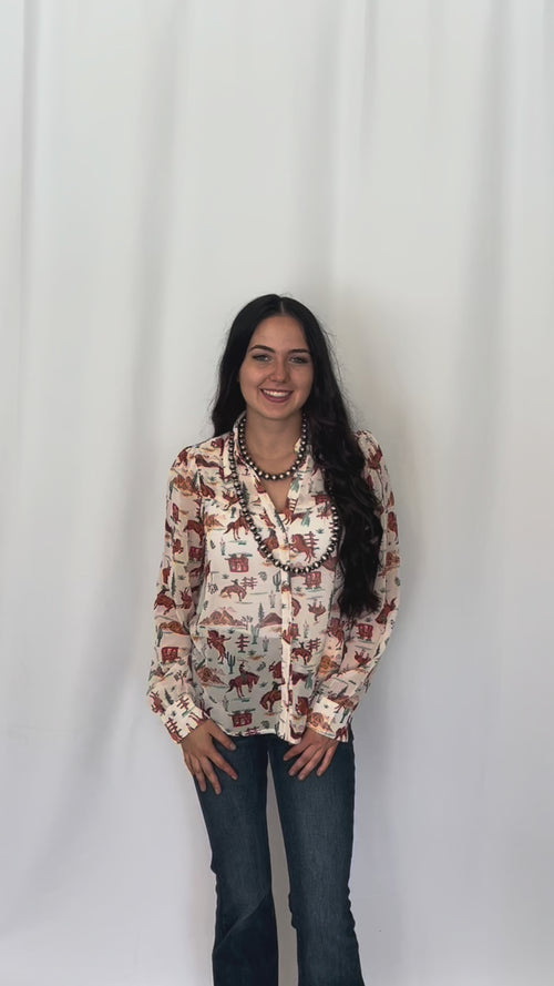 The Old West Blouse