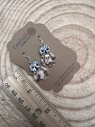 Reginda Kallest Zuni Multi - Stone/Shell Owl Inlay - Cowhide and Conchos