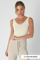 Reversible Seamless Tank Top - Cowhide and Conchos