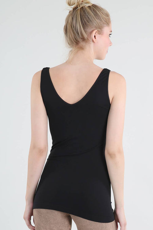 Reversible Seamless Tank Top - Cowhide and Conchos