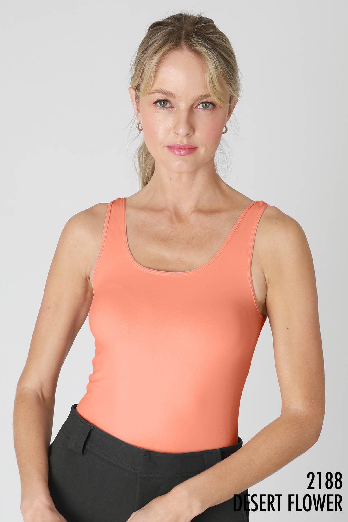 Reversible Seamless Tank Top - Cowhide and Conchos