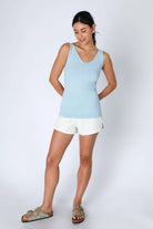 Reversible Seamless Tank Top - Cowhide and Conchos
