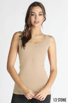 Reversible Seamless Tank Top - Cowhide and Conchos