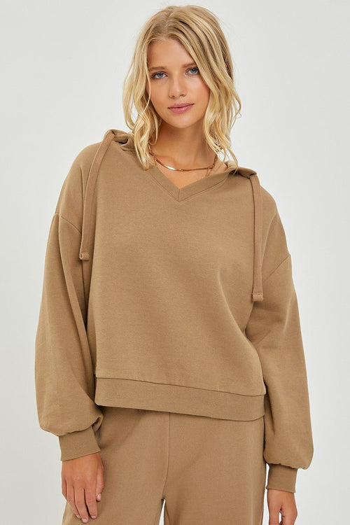 Risen Oversized Hoodie Sweatshirt - Cowhide and Conchos