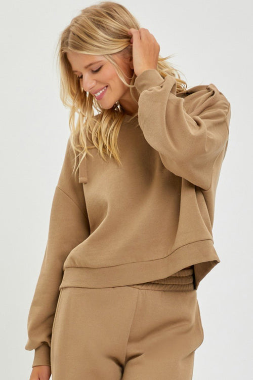 Risen Oversized Hoodie Sweatshirt - Cowhide and Conchos