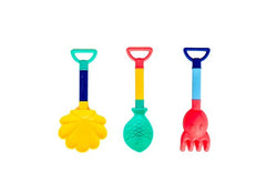 Sand Tool Set - 3 piece - Cowhide and Conchos