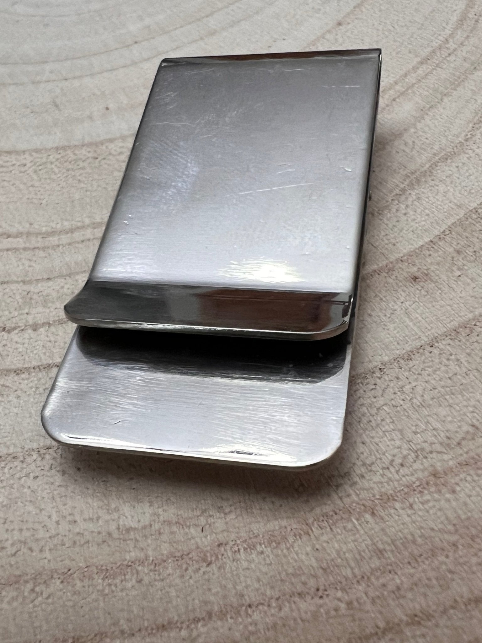 Sherry Nez Multi - Stone Money Clip - Cowhide and Conchos