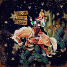 Shoot for the Stars Glass Cutting Board/Charcuterie/Trivet - Cowhide and Conchos