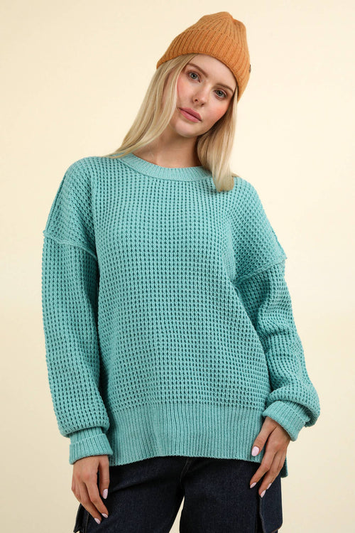 Soft Oversized Sweater - Small remaining - Cowhide and Conchos