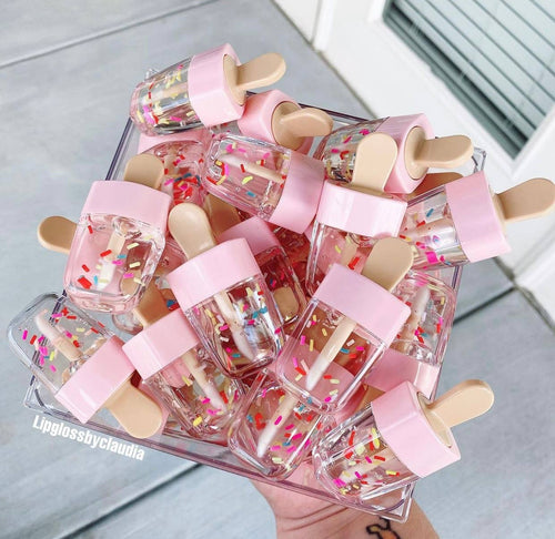 Sprinkle Pop Lip Gloss - Chocolate - Cowhide and Conchos