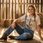 Stay Wild T-Shirt - Cowhide and Conchos