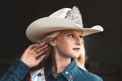 Sterling Pearl Earrings - Sooo POPULAR! - Cowhide and Conchos