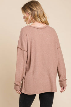 Teton Top Stitch Top - Olive and Camel colors! - Cowhide and Conchos
