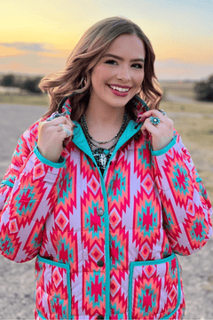 The Brynella Jacket - Cowhide and Conchos