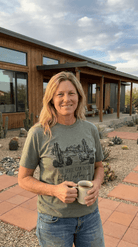 "The Devil Can Scrap" Western Christian Desert Graphic Tee - Cowhide and Conchos