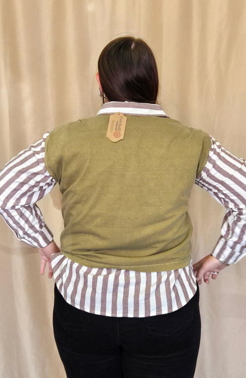 The Hereford Muscle Tank - Cowhide and Conchos