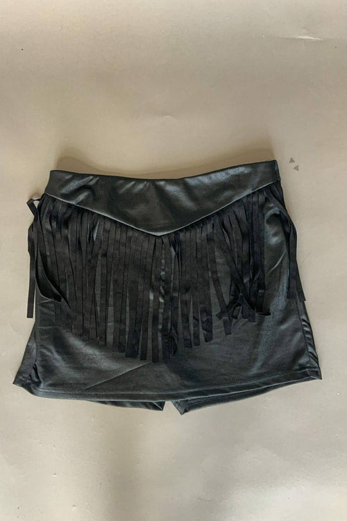 The Round Up Skort by 2 Fly - Large available - Cowhide and Conchos