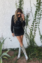 The Round Up Skort by 2 Fly - Large available - Cowhide and Conchos