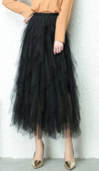 Black Tulle Skirt - Final Sale