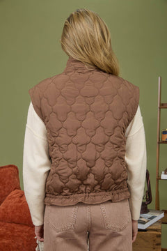 Tie Down Quilted Puffer Vest - 5 Colors! - Cowhide and Conchos