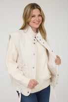 Tie Down Quilted Puffer Vest - 5 Colors! - Cowhide and Conchos