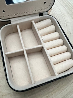 Tombstone Jewelry Box - Cowhide and Conchos