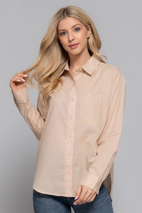 Two Step Button Down Shirt - Cowhide and Conchos
