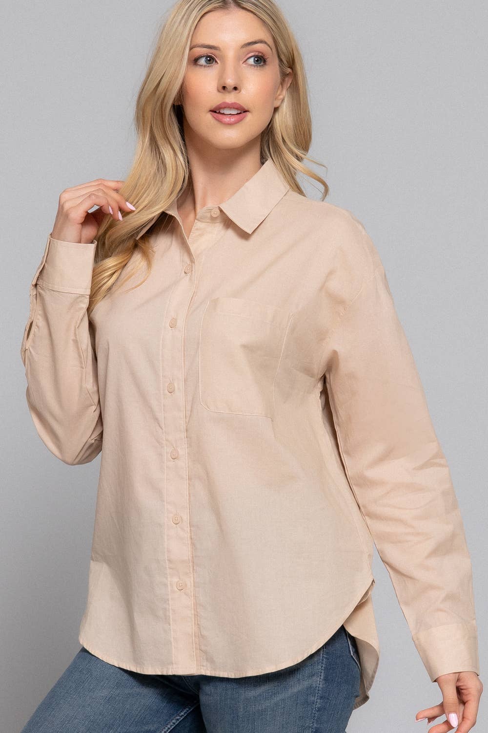 Two Step Button Down Shirt - Cowhide and Conchos