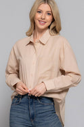 Two Step Button Down Shirt - Cowhide and Conchos