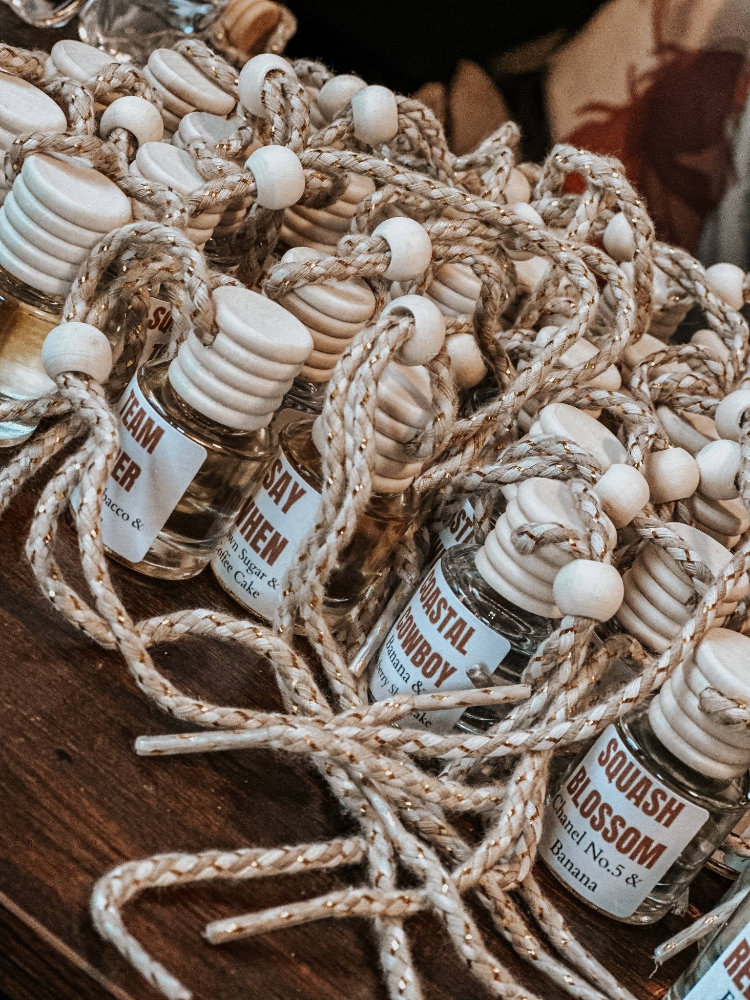 Western Car Diffusers - Buy 2, Get 1 FREE - Cowhide and Conchos