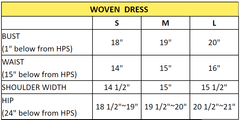 Western Denim Dress - One Medium remaining - Cowhide and Conchos