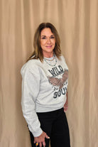 Wild Soul Sweatshirt - Cowhide and Conchos