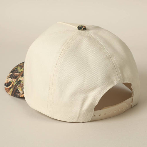 You Look Like You Love Me Embroidered Camo Trucker - Cowhide and Conchos
