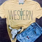 Western Cactus T-Shirt