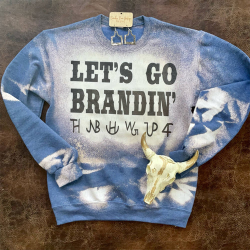 Let’s Go Brandin Western Sweatshirt - All sizes available