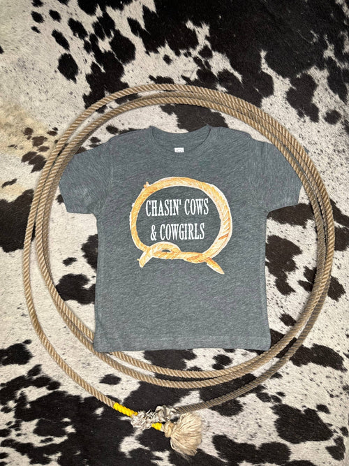 Chasin Cows & Cowgirls - Size 8/10 remaining - Cowhide and Conchos