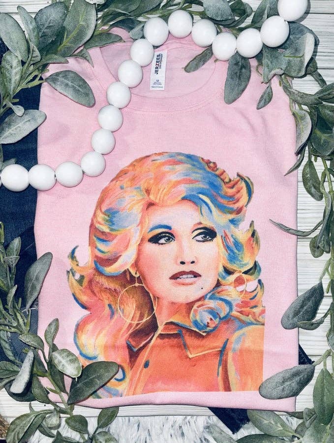 Colorful Dolly T-shirt - Cowhide and Conchos