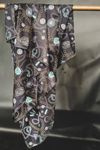 Cowboy Lux Rodeo Rag - Cowhide and Conchos