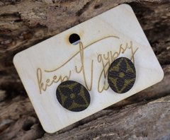 UPCYCLED Oval Earrings by Keep it Gypsy