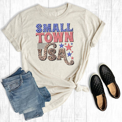 Small Town USA T Shirt - Final Sale - Sm available