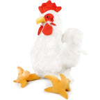 Heidi The Hen | 16 Inch Stuffed Animal Plush - Cowhide and Conchos