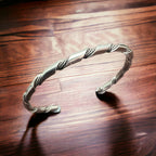 Elaine Tahe Sterling Silver Bracelet - 5 1/8 inch