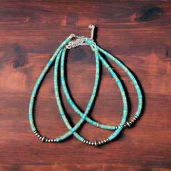 Sterling Navajo Style Bead Choker - Best Seller!