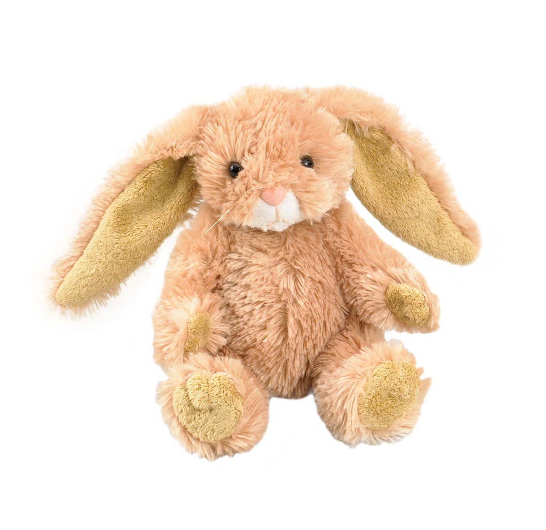 Purrfection Bunny - 6in Sitting Animal - Cowhide and Conchos